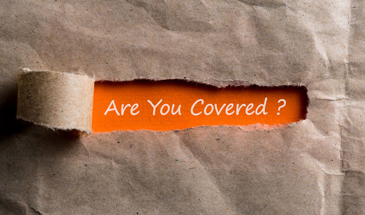 Text that reads 'Are you covered?'